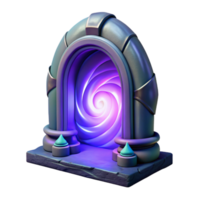 magnificent artistic 3D Render Mystic Portal Illustration authentic png