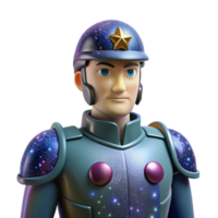 magnificent modern 3D Render of a Space Trooper exclusive png