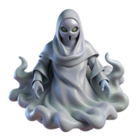 magnificent minimalist 3D Render Ghost Illustration high resolution png