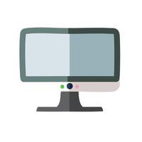 Computer monitor icon. Device gadget technology and electronic theme. Isolated design. illustration vector