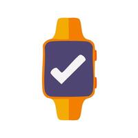 Smartwatch icon isolated on white background for your web and mobile app design, Smartwatch logo concept vector