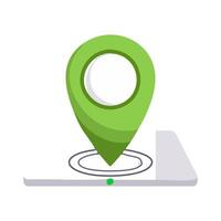 Location icon isolated on white background for your web and mobile app design, Location logo concept vector
