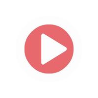 Play button icon. Play button icon. vector
