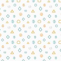 Geometric pattern with hexagons and dots. Abstract background. illustration. vector