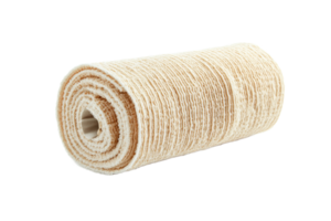 Roll of natural cotton fabric for textile projects png