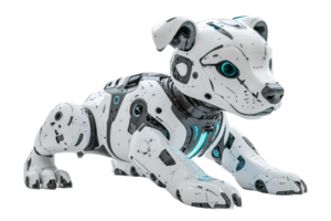 Robotic dog with advanced design features png