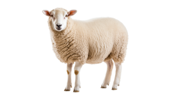 Sheep standing in a bright setting png