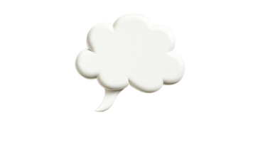 Design of a speech bubble on plain bg png