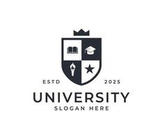 University element logo for institutional industries vector