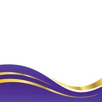 Trendy Wave Border for Elegant Layouts vector