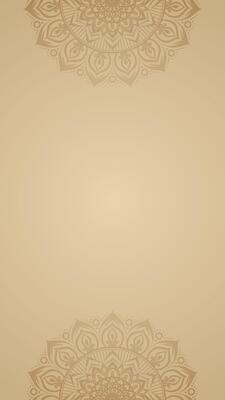 Sophisticated Subtle Mandala Vertical Background with Neutral and Warm Beige Color Scheme