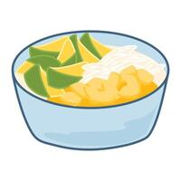 es teler or ice teler vector