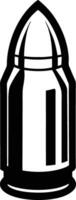 Bullet Silhouette Side View Available on EPS File vector