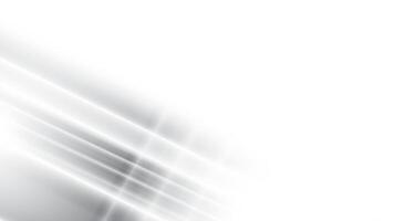 Abstract white and gray color background with straight line and glowing light. illustration. vector