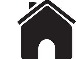 Web home icon for apps and websites, set of home icon, Home sign circle or Main page background vector