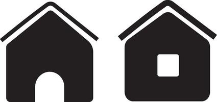 Web home flat icon, buildings, linear icons, Line with editable stroke vector