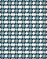 Blue and gold butterfly wing ornament pattern design. vector
