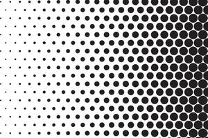 simple abstract black color small polka dot halftone pattern a white background with a lot of dots on it with a pattern of dots that can be used as a background or texture vector