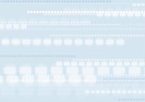 Light blue squares abstract tech geometric background vector