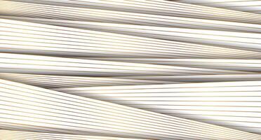 Grey corporate striped abstract background with golden lines vector