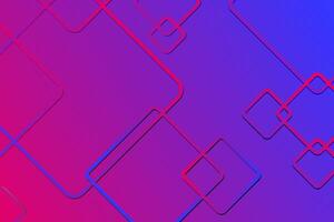 blue and red abstract background with hexagonal shapes vector