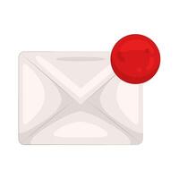 email notification illustration vector