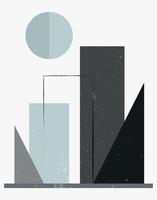 Geometry of Urban Abstract Art vector