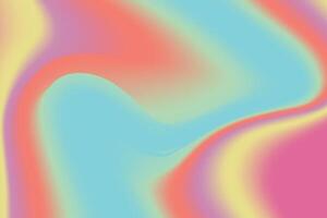 Creative Holographic Background with Fluid Design vector