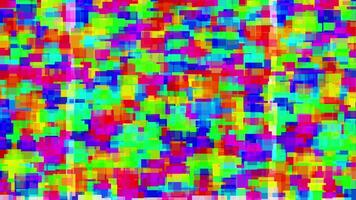 A colorful mosaic pattern with squares and rectangles video