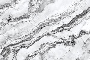 Black And White Marble Stone Texture With Natural Veins And Abstract Rock Patterns For Design photo