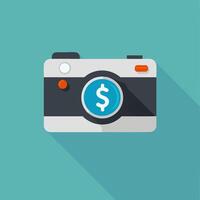 Camera with Lens vector