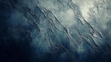 Dark Textured Abstract Background with Rough Stone Surface photo