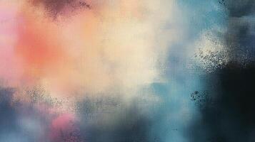 Abstract Textured Background with Soft Pastel and Blue Tones photo