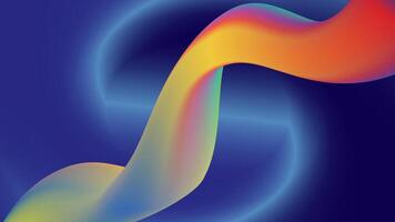 Abstract background with 3d fluid and dynamic effect. Modern gradient background. illustration for design template vector