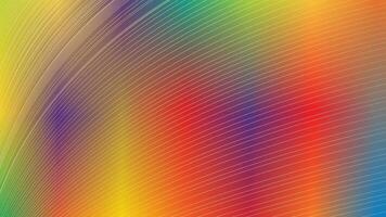 Abstract blurred gradient mesh background in bright rainbow colors with gradient line texture. Colorful smooth banner template. vector