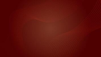 red gradient abstract background with wavy line patterns. vector