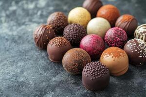 Sugary creation, unveiling the magic of handcrafted dessert, a fusion of taste, texture, and visual charm in every bite. photo