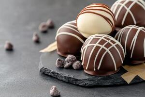 Sugary creation, unveiling the magic of handcrafted dessert, a fusion of taste, texture, and visual charm in every bite. photo