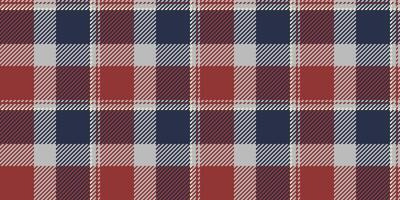 Sketch background tartan , styling fabric plaid check. Reel pattern seamless textile texture in red and dark colors. vector