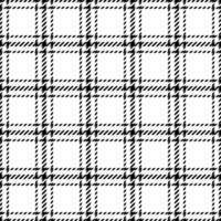 Scottish background plaid seamless, london texture textile pattern. British tartan fabric check in black and white colors. vector