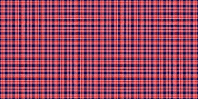Event seamless pattern, intense textile tartan background. Row plaid fabric texture check in red and indigo colors. vector