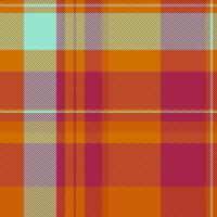 Pattern tartan of texture seamless fabric with a check background textile plaid. vector