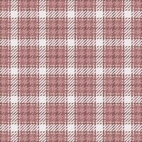 Elegant dusty rose and white houndstooth plaid pattern. Perfect for textile design, fashion, branding, or website backgrounds. vector