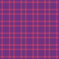 Ethnic pattern textile texture, glamour plaid seamless. Luxury check tartan background fabric in eminence and red colors. vector