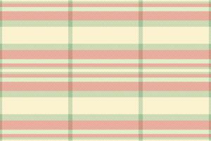 Charming pastel plaid pattern in soft coral, mint green, and cream. Perfect for textile design, scrapbooking, or website backgrounds. Adds a touch of vintage elegance to any project. vector