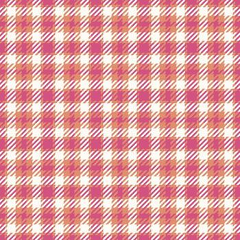 Vibrant pink and orange gingham check pattern. Perfect for textiles, fashion, websites, or packaging design. Seamless repeat for versatile use. Adds a touch of modern style and retro charm. vector