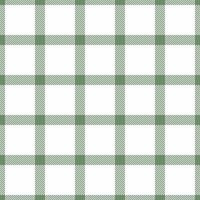 Elegant sage green and white plaid pattern. Perfect for textile design, website backgrounds, stationery, or crafting projects. vector