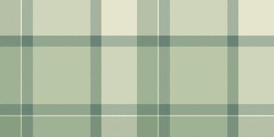 Subtle sage green and cream plaid pattern. Perfect for textile designs, website backgrounds, or packaging. Offers a calming, sophisticated aesthetic. vector