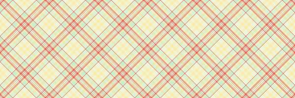 Event background tartan plaid, cosy seamless texture. Napkin fabric textile pattern check in light and yellow colors. vector