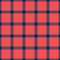 Vibrant coral and navy plaid pattern. Perfect for textile design, website backgrounds, or fashion illustrations. This bold, geometric texture evokes a sense of warmth and style. vector